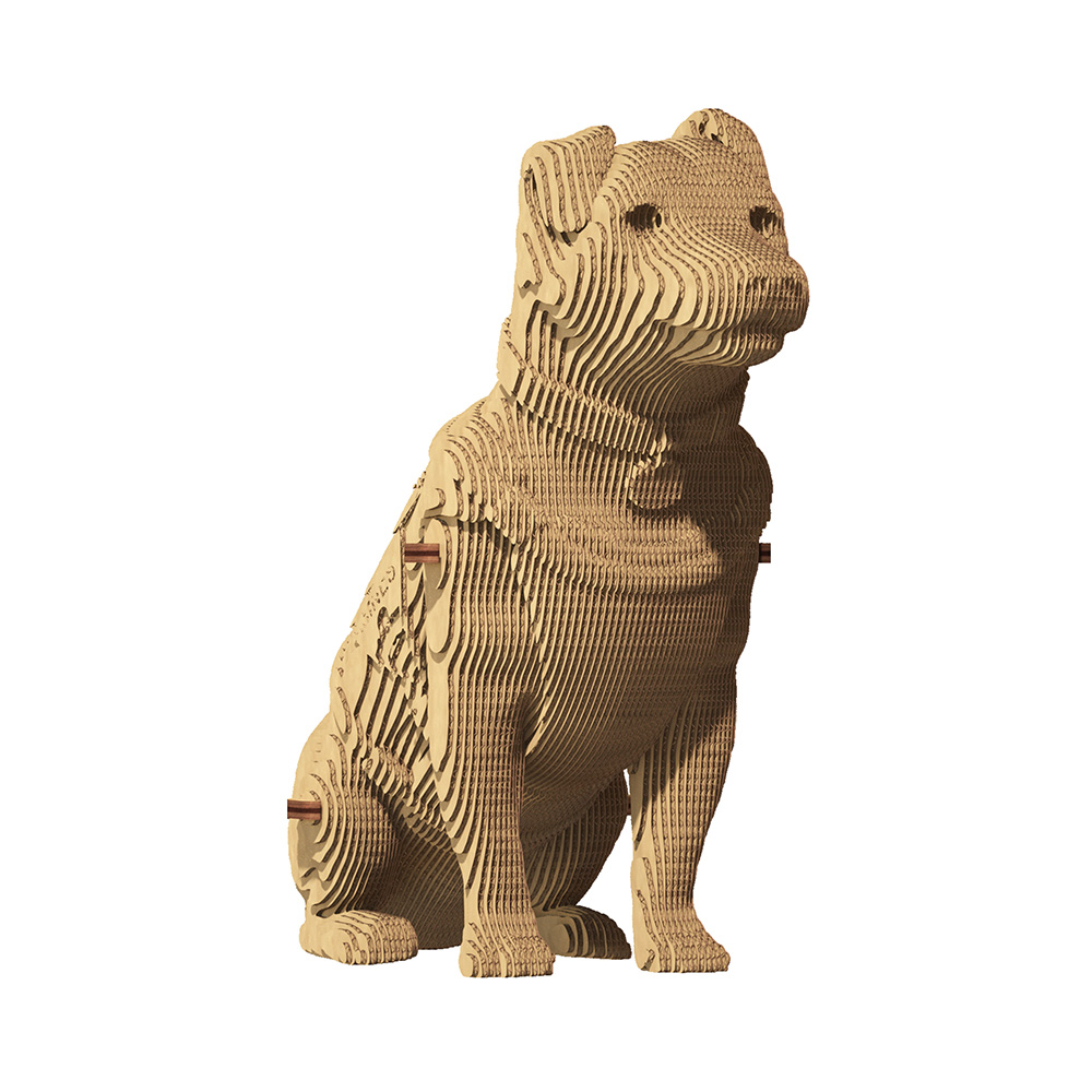 DOG PATRON - Cardboard 3D puzzle