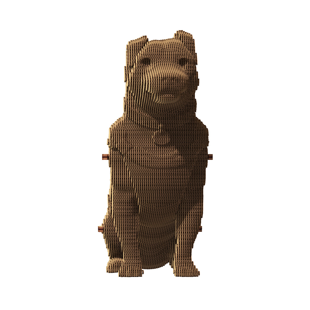 PATRON DOG - Cardboard 3D puzzle