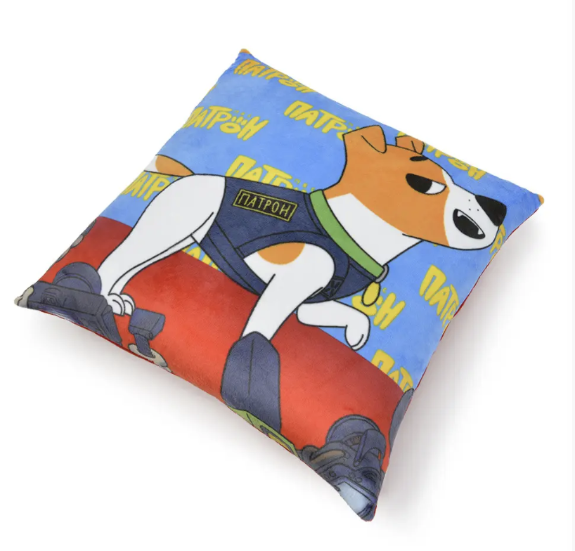 Pillow decorative Dog Patron (cartoon) Dog Patron
